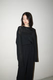 c80's ALAÏA - sheer cachecoeur top