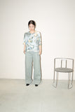 00's EU label - all-patterned cropped knit top