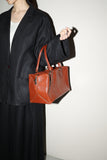 00-10’s TOD’S - leather cubic midi boston bag