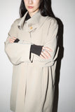 90-00’s MAX MARA wool coat with unique collar