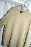 90-00's BANANA REPUBLIC - cashmere/angola mixed wool crew neck knit sweater