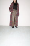 80’s European label - mohair gown coat with beautiful gradation colors