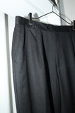 80-90's GEORGES RECH homme - wool wide tuck trousers