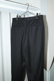 80-90's GEORGES RECH homme - wool wide tuck trousers