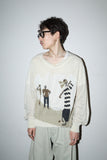 80's UMBERTO GINOCCHIETTI -"golf" summer knit top