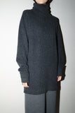 c90’s docking design cashmere mixed knit dress