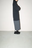 c90’s docking design cashmere mixed knit dress