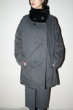 80-90's reversible hi-neck coat