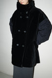 80-90's reversible hi-neck coat