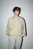c80's linen zip-up oversized blouson
