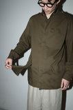 80’s GIANNI VERSACE - extremely light cotton shirt fabric jackets