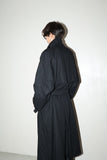 80's Bugatti - cotton padded hi-neck coat