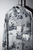 90's Goouch - silk/linen abstract pattern shirt