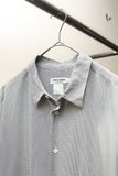 80-90's GIORGIO ARMANI - rayon gun club plaid oversized shirt　（as is)