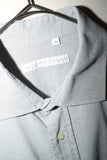 90's HAUPT - cotton shirt in light gray