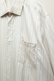 c70's European vintage- silk stripe shirt