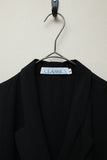 80's European label - rayon double & cropped jacket