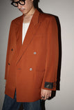 80's European label -double tailored jacket