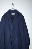 90-00's Allegri -brushed poly 2way-neck  jacket
