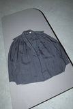 80s THIERRY MUGLER - linen graphical cutting constructive jacket