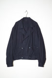 80's Valentino - wool boxy utility jacket