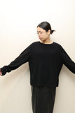 80-90's US label - cashmere wide box knit sweater