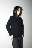 80-90's SONIA RYKIEL - angora/wool ribbed knit jumper