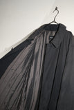 90's Allegri - military detail coat with quilting liner