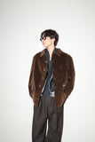 c70's French label - corduroy hunting jacket