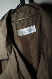 c2000's Max Mara - metallic color, buttonless front down coat