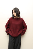 c90's US label - cashmere all ribbed knit sweater