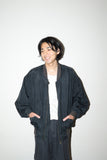 80-90's silk MA-1 type blouson
