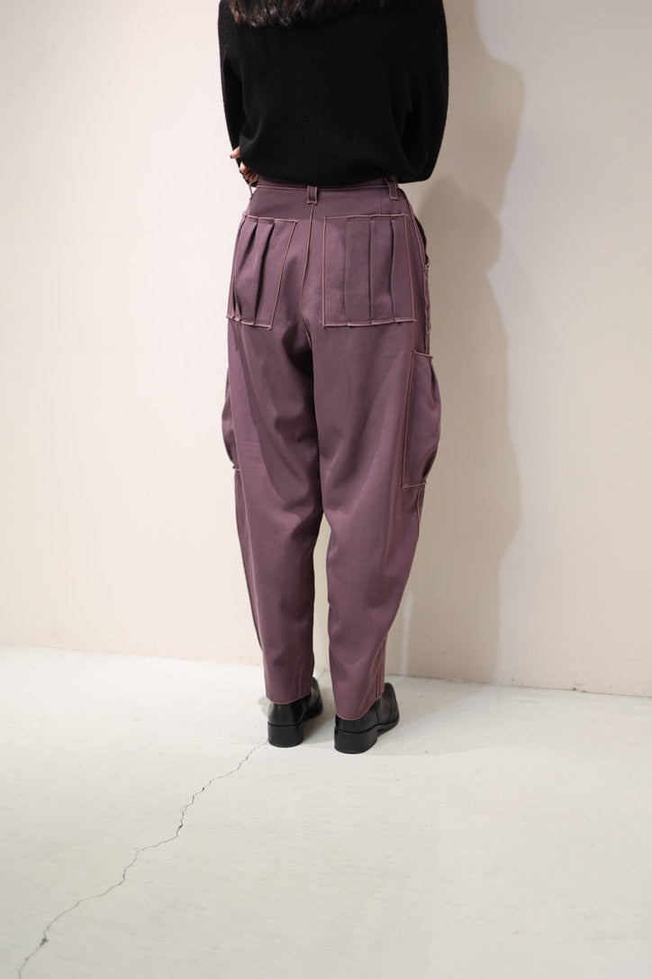 KANSAI YAMAMOTO wool 6 pocket pants