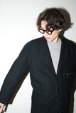 80's CLOSED by MARITHÉ + FRANCOIS GIRBAUD - wool saddle shoulder jacket