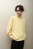 80-90's European label - cashmere turtle neck loose fit knit sweater