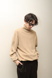 c90's Italian label - cashmere turtle neck knit sweater