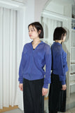 80s French label - cotton mesh blouson
