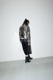 90-00s Marithé + François Girbaud - metallic silver jacket