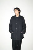 90-00's PIERRE CARDIN - alpaca/wool hip-length jacket