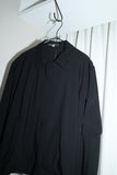 2000s Richmond -rayon drizzler jacket with cigarette pocket