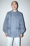 80s GIORGIO ARMANI - asymmetry front cotton gimick jacket