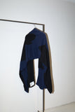 OLD&NEW PROJECT 05 -"Form. Reconfigured" cashmere big stole #07