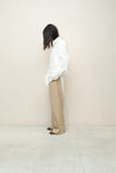 00-10's CELINE by Phoebe Philo - cotton deformed constructive shirt