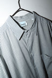 80-90's cotton stripe dress shirt from Italy