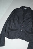 00-10's Dries Van Noten - cotton/rayon gimmick jacket