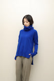 2000's Diane von Furstenberg - cashmere deformed turtle neck knit top