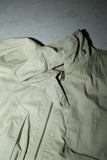 80's European label - cotton wide balance flight jacket