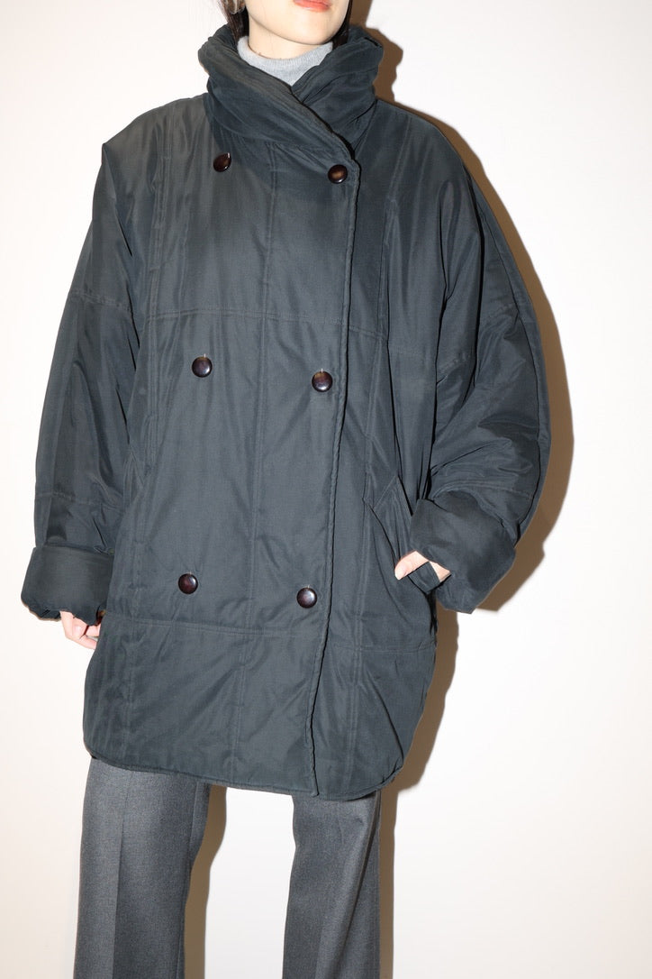 80-90's RAMOSPORT double breasted padded half coat