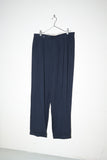 80's European label - rayon tuck trousers
