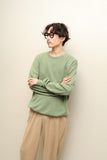 90-00s European label - cashmere crew neck knit sweater